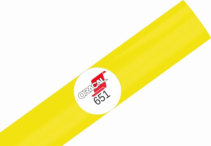 ORACAL 651 Glossy Permanent Vinyl 12 Inch x 15 Feet