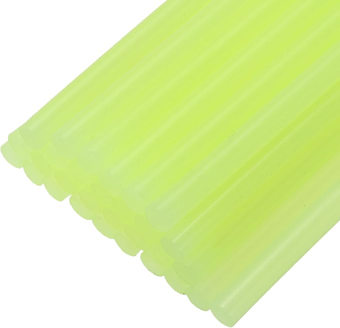 uxcell 30pcs 7mm x 100mm Mini Hot Glue Sticks