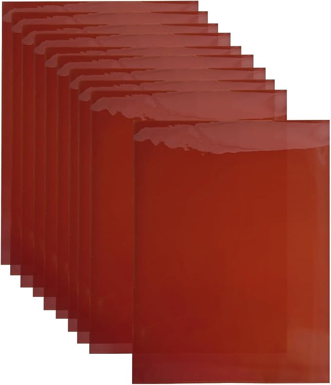 Transparent PVC Faux Leather Sheets, Glossy Waterproof Clear Vinyl Fabric
