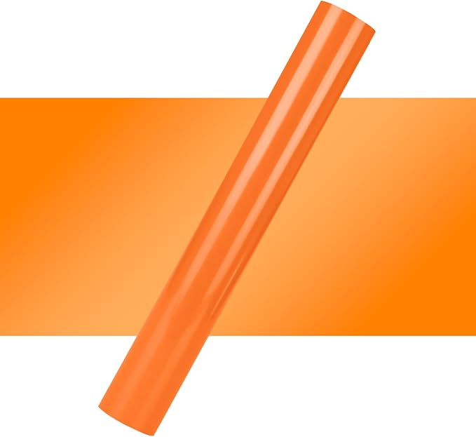 IModeur Glossy Orange Permanent Vinyl