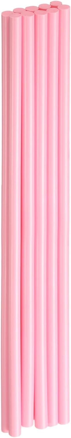 HARFINGTON 10pcs Hot Glue Sticks 0.28" Dia x 9.84" Long EVA Mini Hot Melt