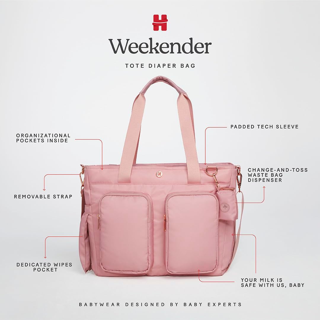 Huggies Signature Hug Weekender Tote Diaper Bag