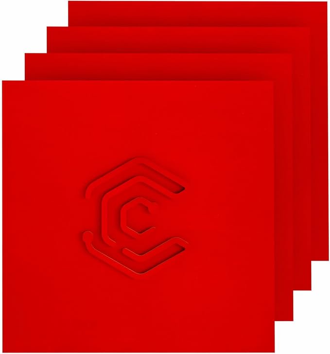 4 Pack Pre-Painted Colored Plywood Sheets, DIY Crafts, Models Making