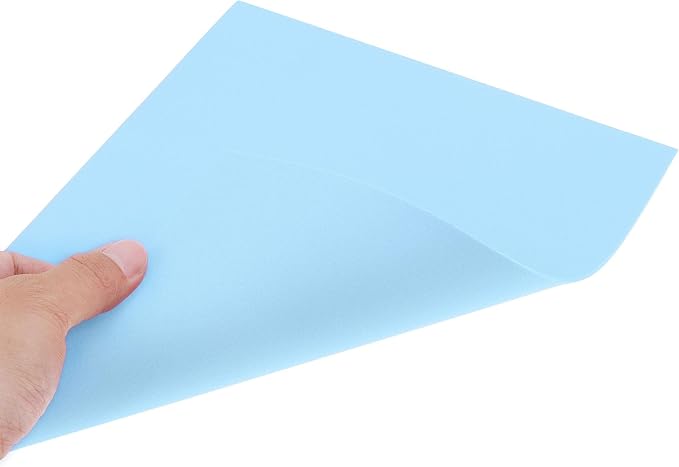 uxcell Light Blue EVA Foam Sheets 11 x 8 inch 1.7mm Thickness
