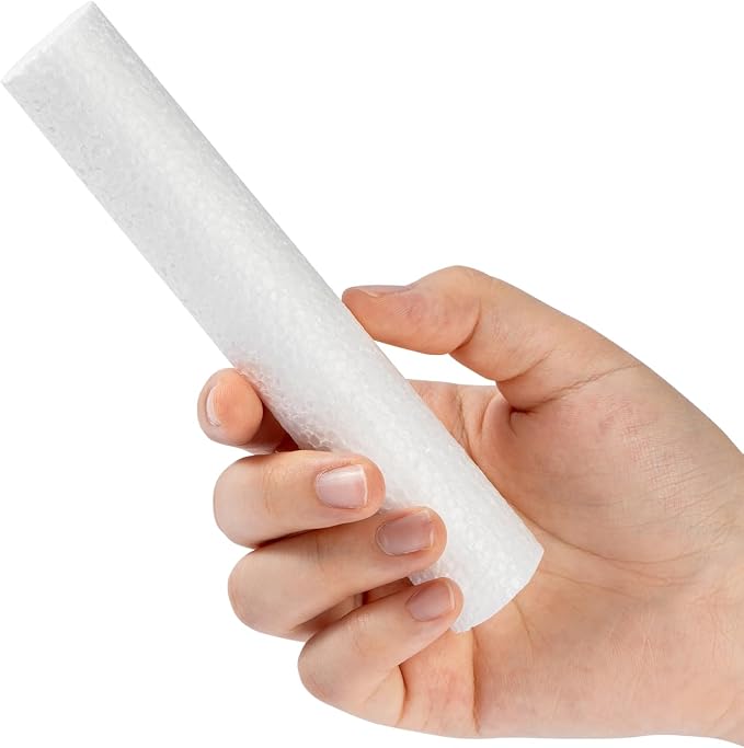 Crafjie Foam Cylinders for DIY Crafts and Arts Supplies, Craft Supplies