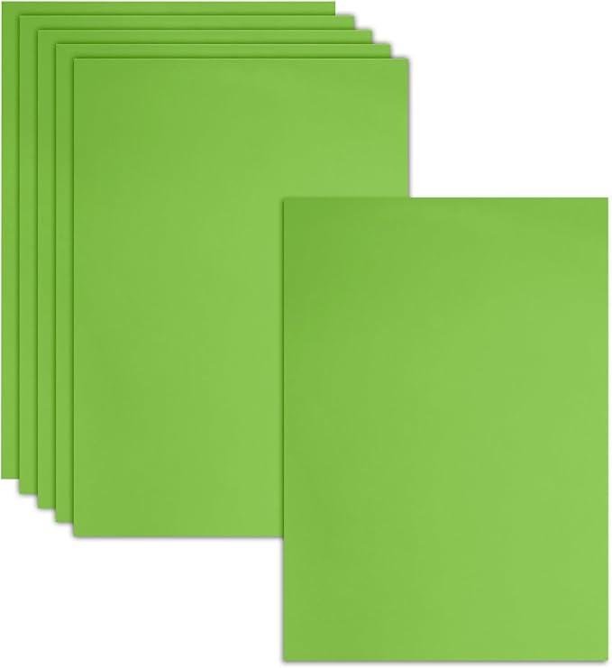 Biaungdo 6 Pcs 8 x 12 Inch Felt Fabric Sheets, Sage Green Square Felt Sheet |