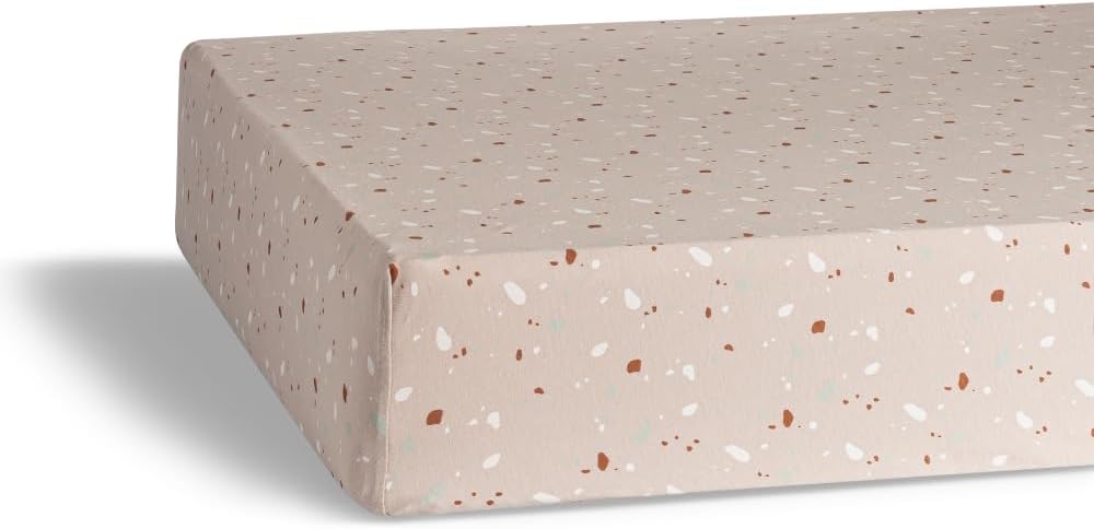 Parker Baby Soft & Durable Fitted Baby Crib Sheets | Snug Fit for Standard Crib Mattresses | Machine Washable, Fade-Resistant & Modern Nursery Designs