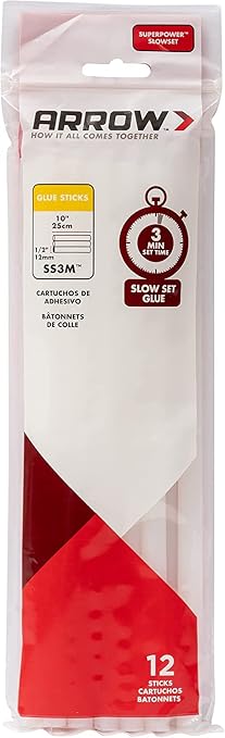 Arrow SS3M Full Size Slow Set Glue Sticks
