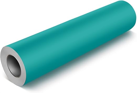 VViViD DECO65 Turquoise Matte Permanent Adhesive Craft Vinyl