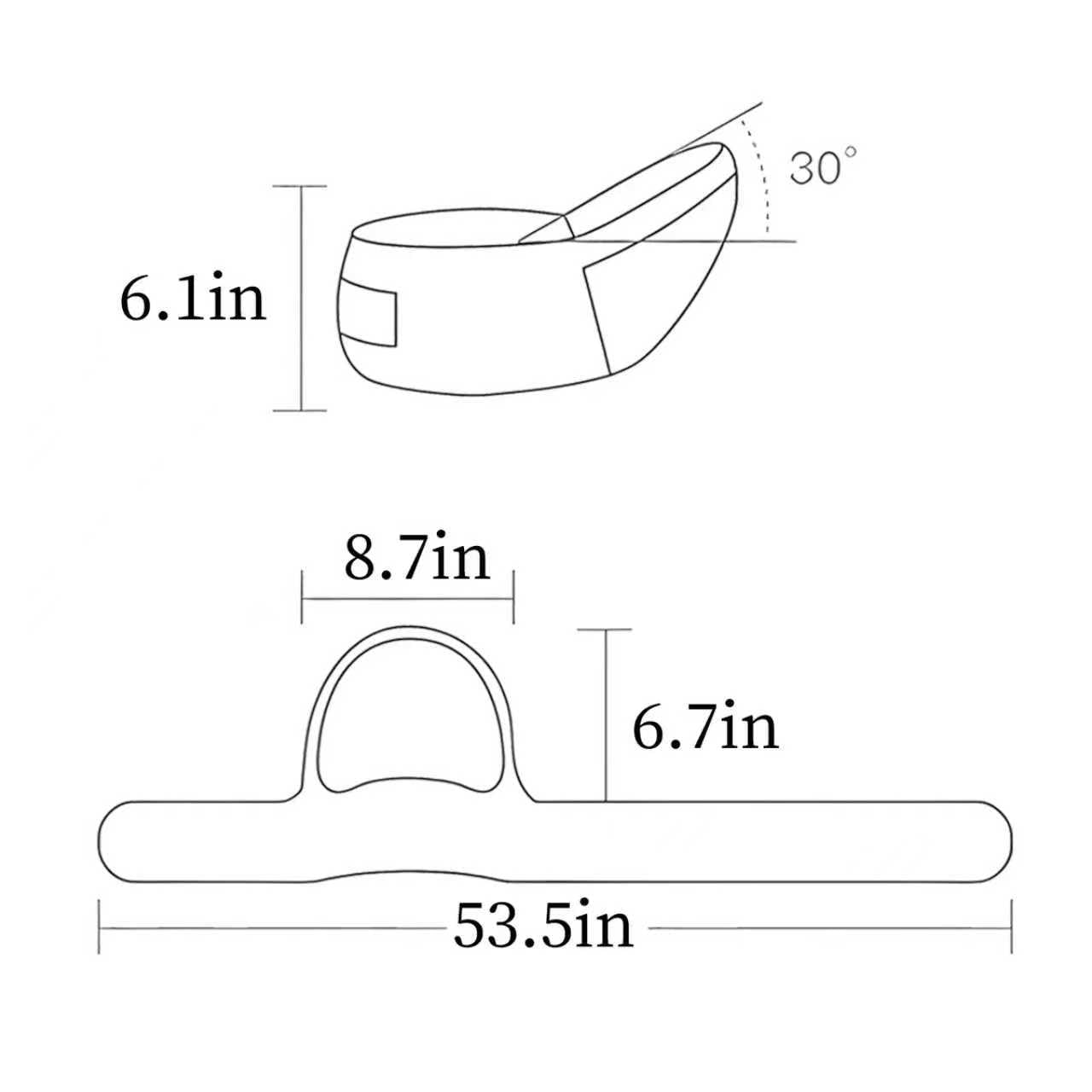 Baby Hip Carrier,Ergonomic,Baby Carrier with Hip Seat,Adjustable Waistband with Multiple Pockets,Infant Carrier for Newborns & Toddlers(Gray)