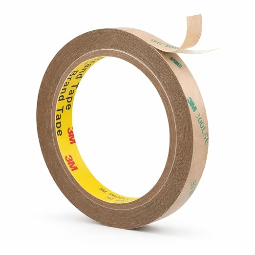 3M Double Sided Tape 300LSE 0.5" x 36Ft Clear – 1 Pack | Heavy Duty Adhesive