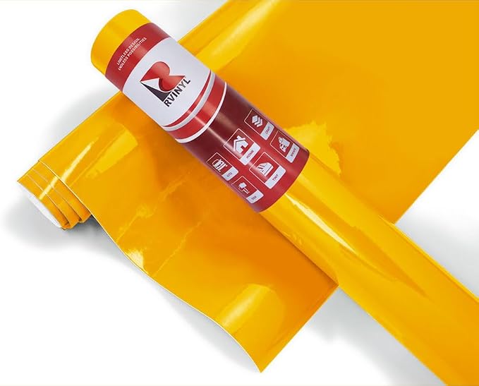 ORACAL 951 Signal Yellow Gloss Permanent Adhesive Vinyl Roll