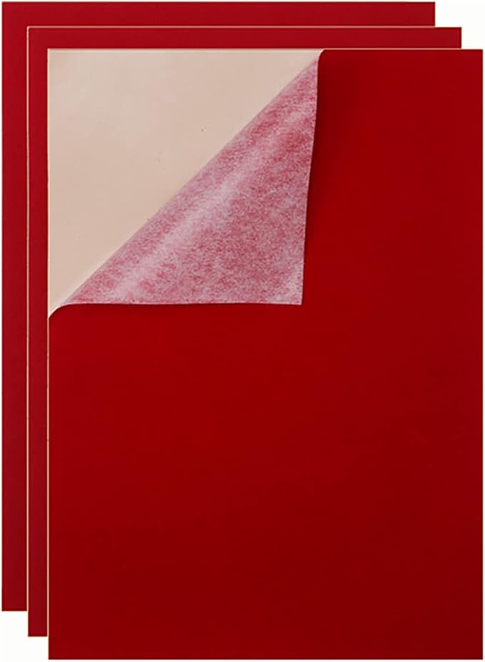 YaoHui 3PCS Self Adhesive Felt Sheets, Peel & Stick Felt Adhesive Sheets
