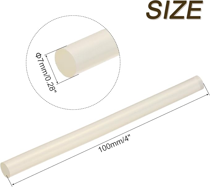 uxcell 30pcs Mini Hot Glue Sticks