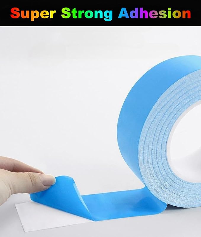 Double Sided Tape Heavy Duty 2 inch x 50FT Thermal Adhesive Tape Insulation/