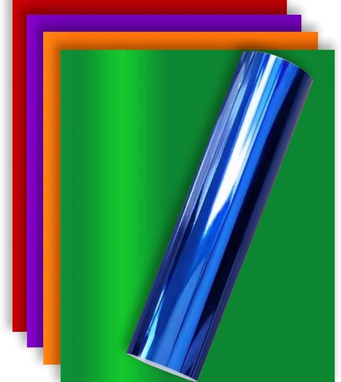 Tvinyl Warehouse Foil HTV Heat Transfer Vinyl 12" X 10"