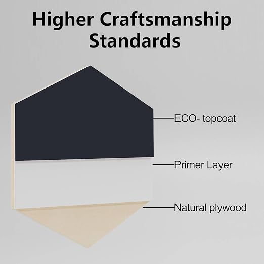 8 Pack Pre-Painted Colored Plywood Sheets, 11.7"x8.3"x1/8" Basswood