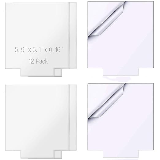 Acrylic Sheet Clear Cast for LED Light Base | Square Blanks DIY Laser Cutting