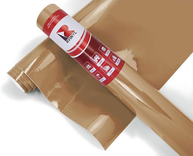 3M Tan Adhesive Craft Vinyl 12in x 10ft