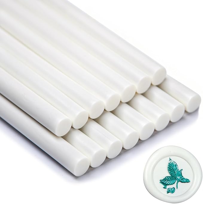 Wax Seal Stick, 15 Pieces Glue Gun Wax Seal Sticks
