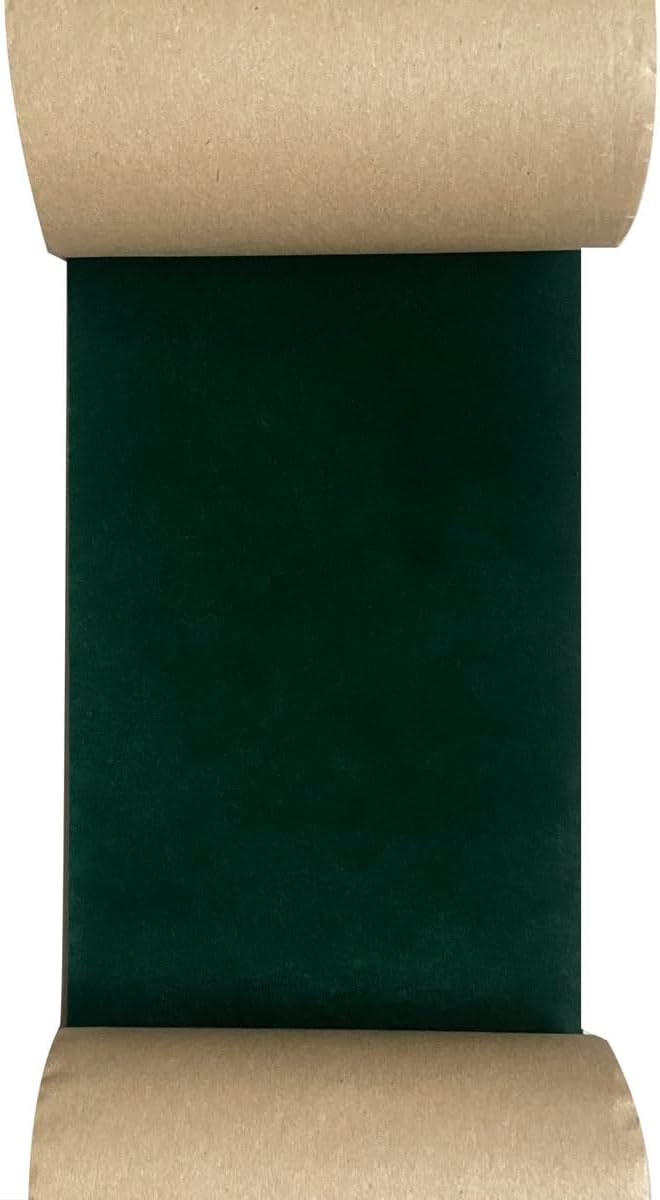 Adhesive Green Velvet Felt Fabric Liner Felt Drawer Liner Wallpaper