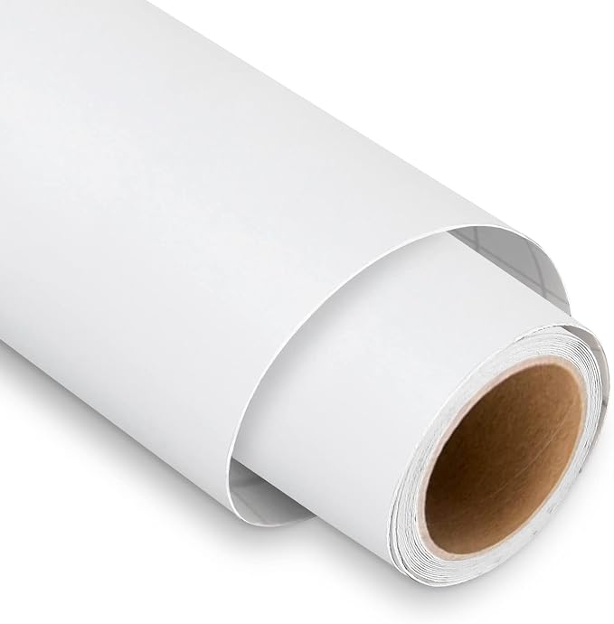 Lya Vinyl Matte White Permanent Vinyl, Window & Home Decal