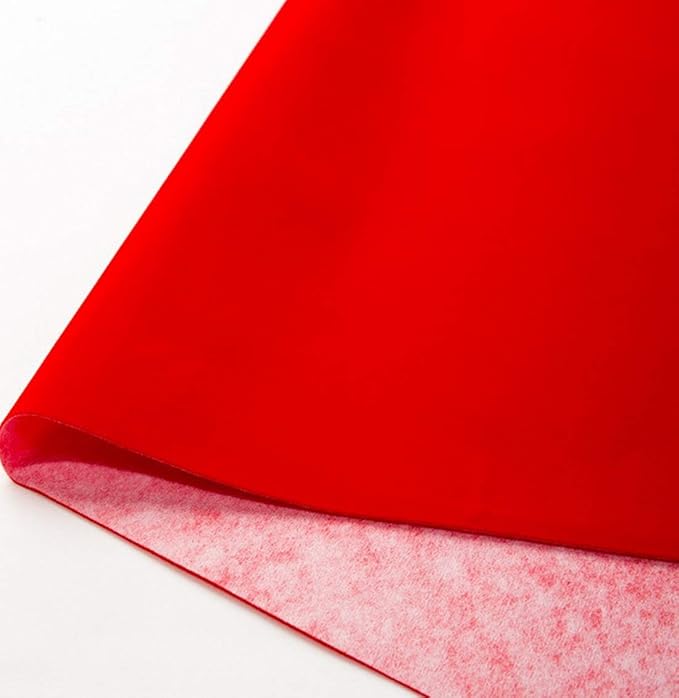Self Adhesive Red Velvet Flocking Liner