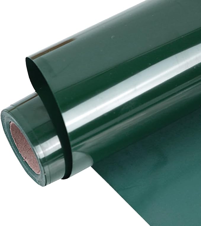 FUNKAKA Dark Green HTV Heat Transfer Vinyl Rolls, Adhesive HTV Vinyl