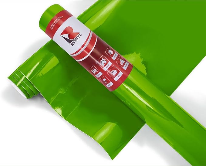 3M Apple Green Cast Adhesive Vinyl 12in x 5ft