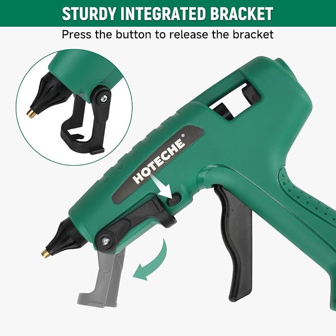 Hoteche 100W Hot Glue Gun Fast Preheating Glue Gun