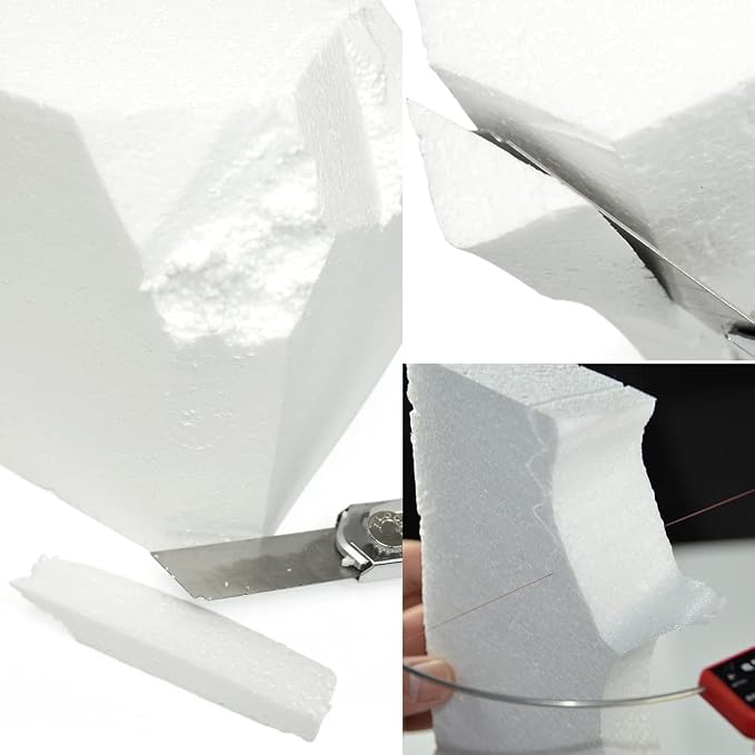 Blue Handcart Craft Foam Rectangle Sculpting Block