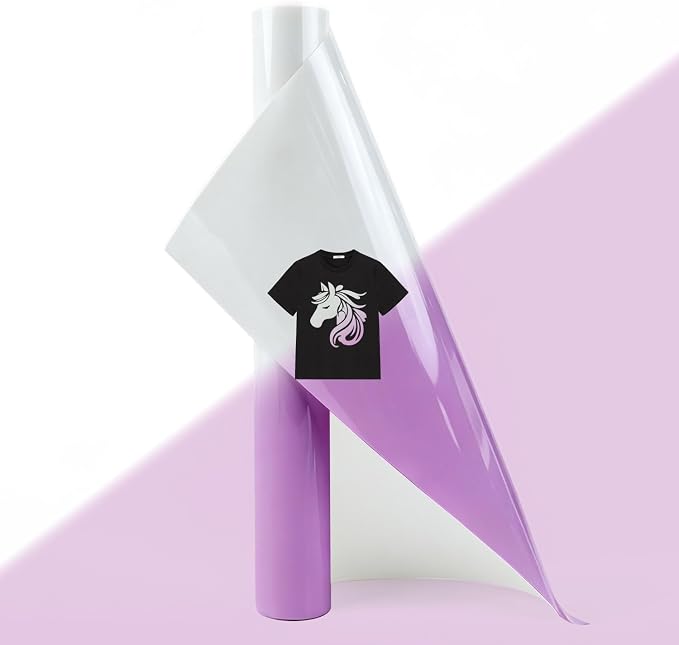 FUNKAKA UV Color Changing Heat Transfer Vinyl HTV Roll