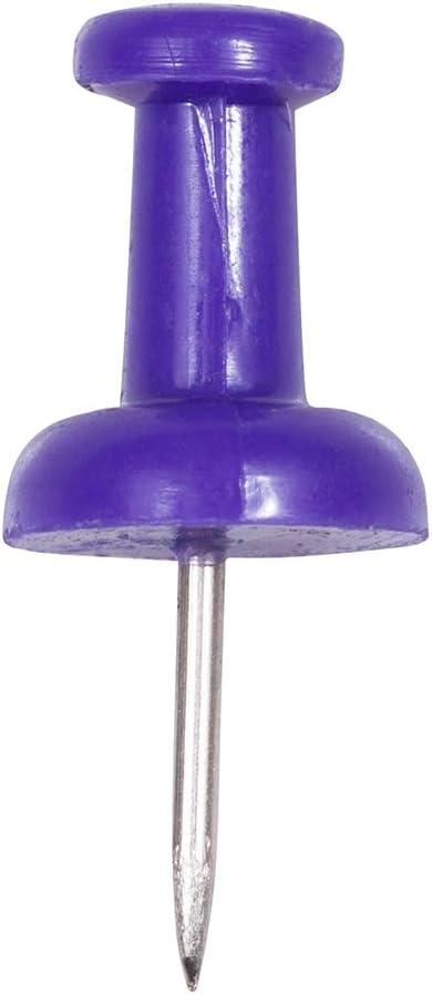 JAM PAPER Colorful Push Pins