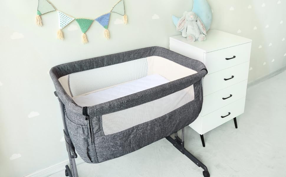Waterproof Bassinet Mattress Protector, Fit for 20" x 33" Angelbliss (3 in 1), wayfong, venowu, YADAQE, and Cowiewie Bassinet, Ultra Soft Breathable, Washer & Dryer