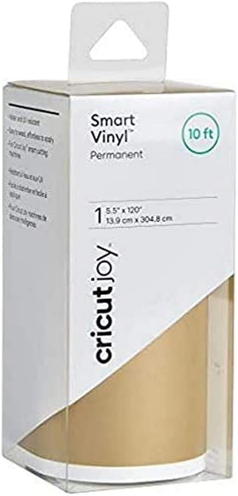 Cricut Joy Smart Permanent Vinyl, Glossy Finish