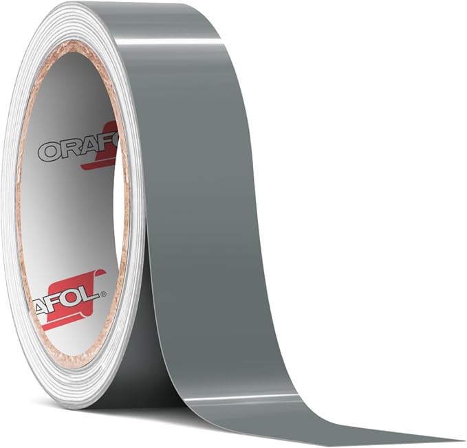 ORACAL 651 Gloss Grey Permanent Vinyl Tape Roll – Premium Adhesive Film
