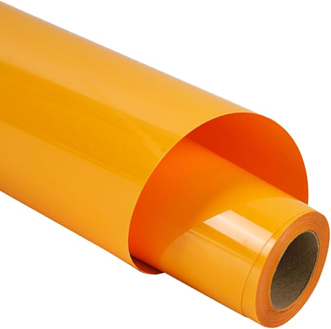 guangyintong Light Orange Heat Transfer Vinyl HTV Rolls
