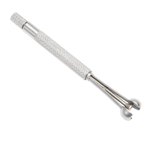 Beslands Hole Gauge Set, 1/8" to 1/2" Range, Telescoping Bore Gauge, Ball Type
