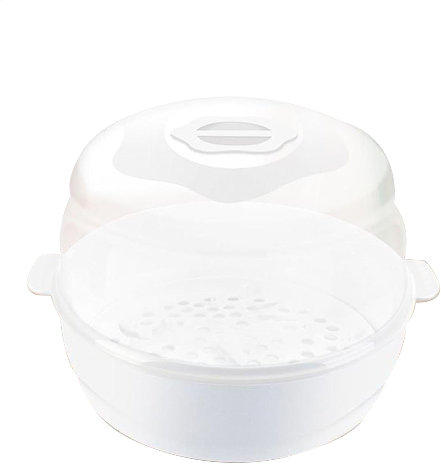 Microwave Steam Sterilizer for Baby Bottles - Reusable Steam Cleaner | Steam Bottle Case Container | Breastfeeding Storage Steamer for Quick Cleaning