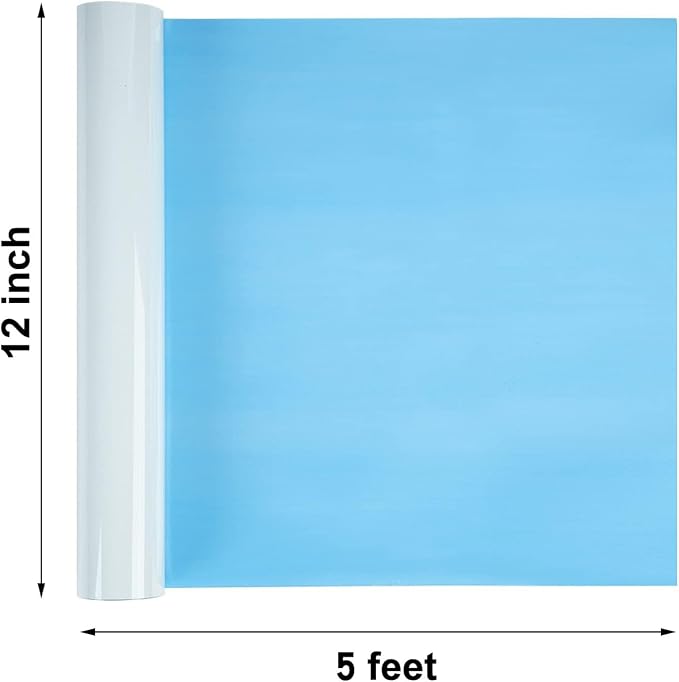 FUNKAKA Glow in The Dark Heat Transfer Vinyl Roll, Glow in The Dark HTV Vinyl