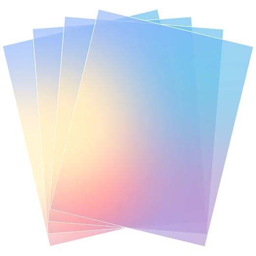 Kathfly Acrylic AB Sheet Colored Translucent Acrylic Iridescent Radiant Sheet