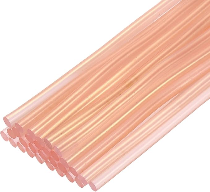 uxcell 30pcs 7mm x 200mm Mini Hot Glue Sticks
