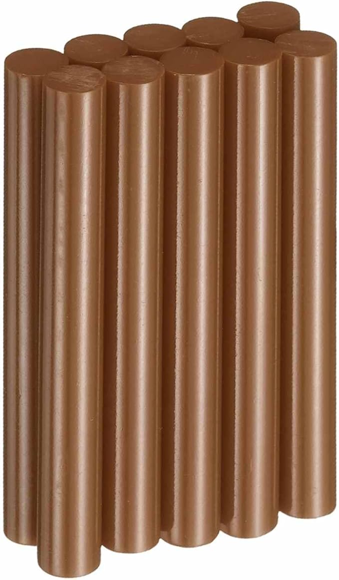 HARFINGTON 10pcs Hot Glue Sticks 0.43" Dia x 3.94" Long EVA Mini Hot Melt