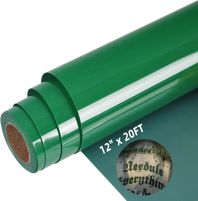 Guangyintong Green Puff Heat Transfer Vinyl HTV Rolls