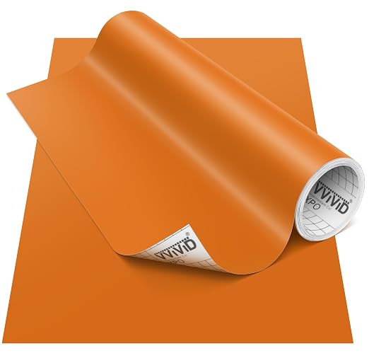 VViViD DECO65 Matte Pastel Nut Brown Permanent Adhesive Craft Vinyl