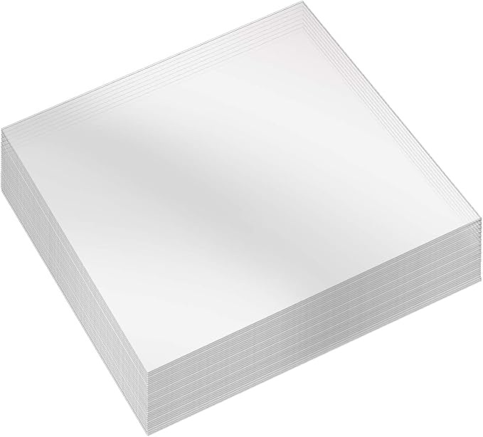 Outus 104 Pcs Colored Cellophane Sheets Cellophane Wrapping Paper