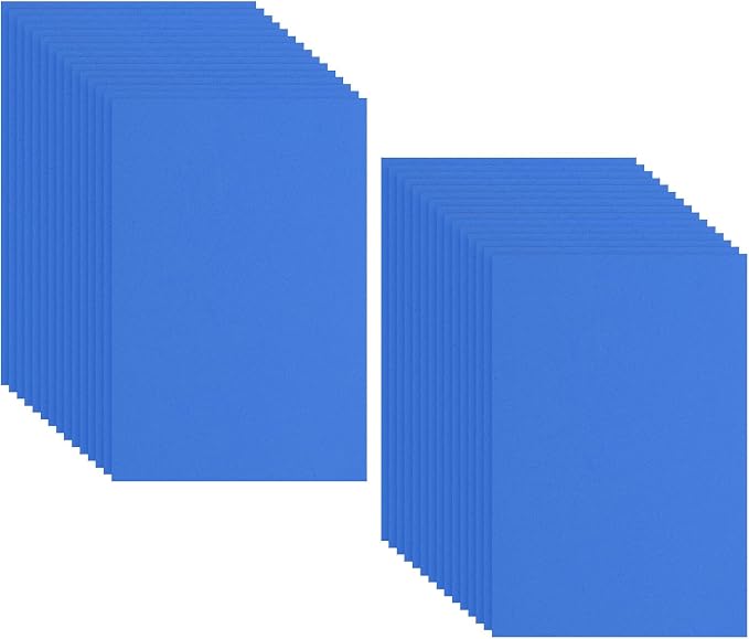 PATIKIL 30 Pack EVA Foam Sheets, Dark Blue
