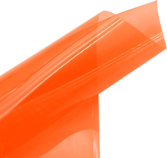 David accessories Transparent PVC Holographic Vinyl Sheets 1 Roll 11.8''x47''