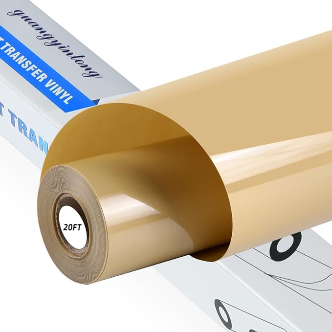 guangyintong Soil Golden Heat Transfer Vinyl HTV Rolls