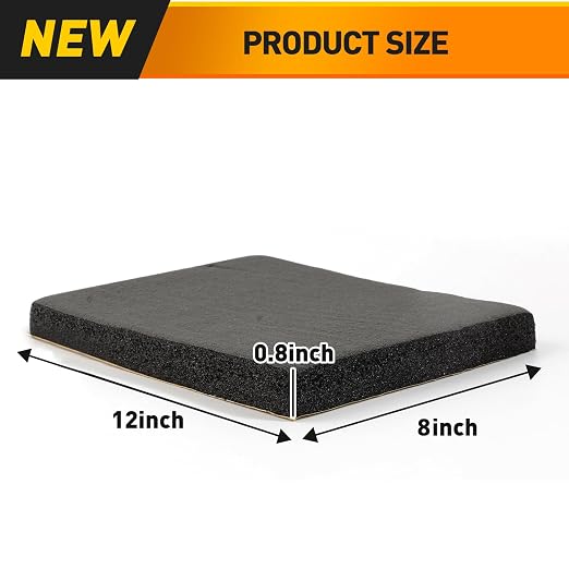 Foam Padding Sheet Self Adhesive 3/4" Thick Neoprene Insulation Anti Vibration